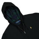 Polo Ralph Lauren Classics Long Sleeve Full-Zip Sweatshirt Hoodie Polo Black Hoodies Close-up | Overkill