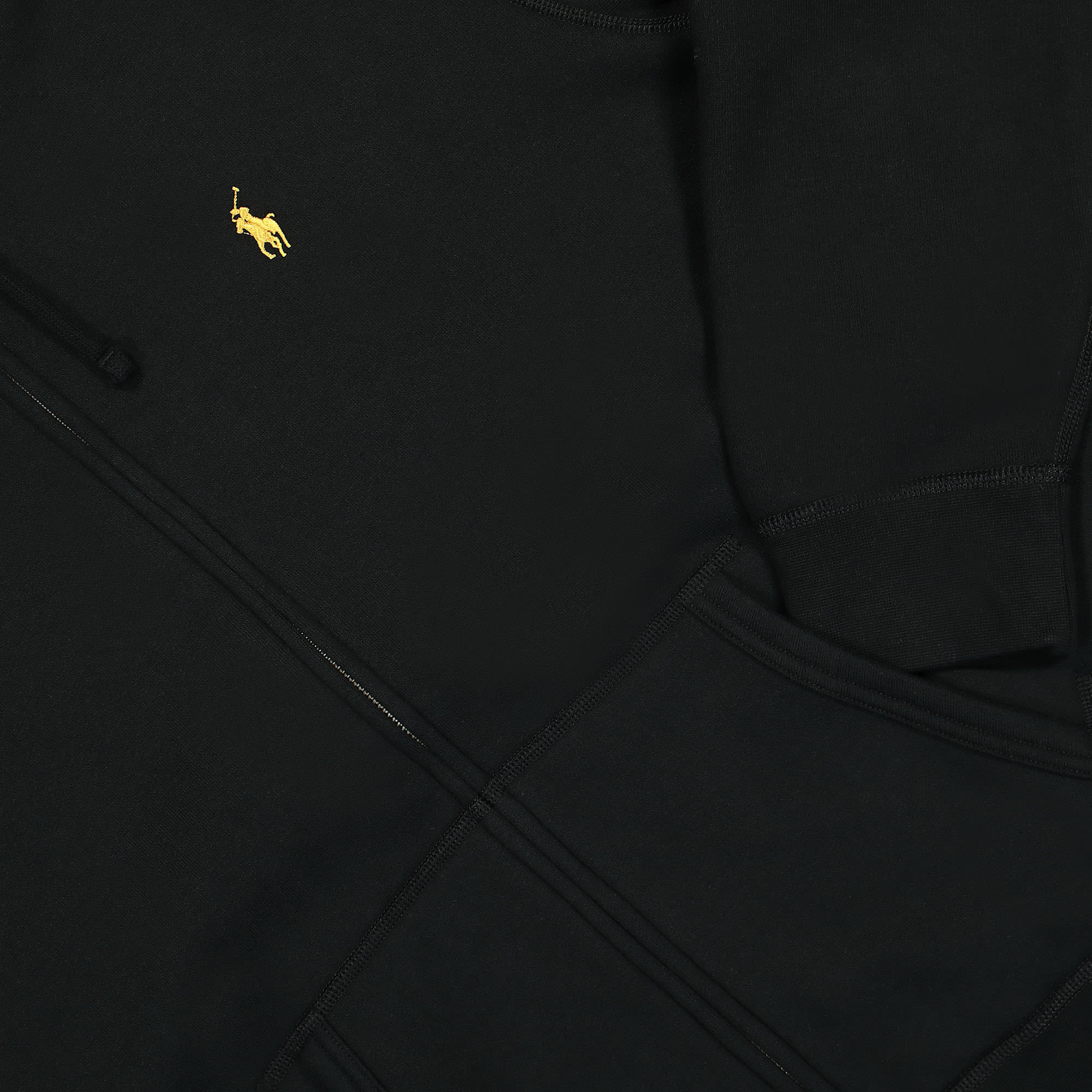 Polo Ralph Lauren Classics Long Sleeve Full-Zip Sweatshirt Hoodie Polo Black Hoodies Detailfoto | Overkill