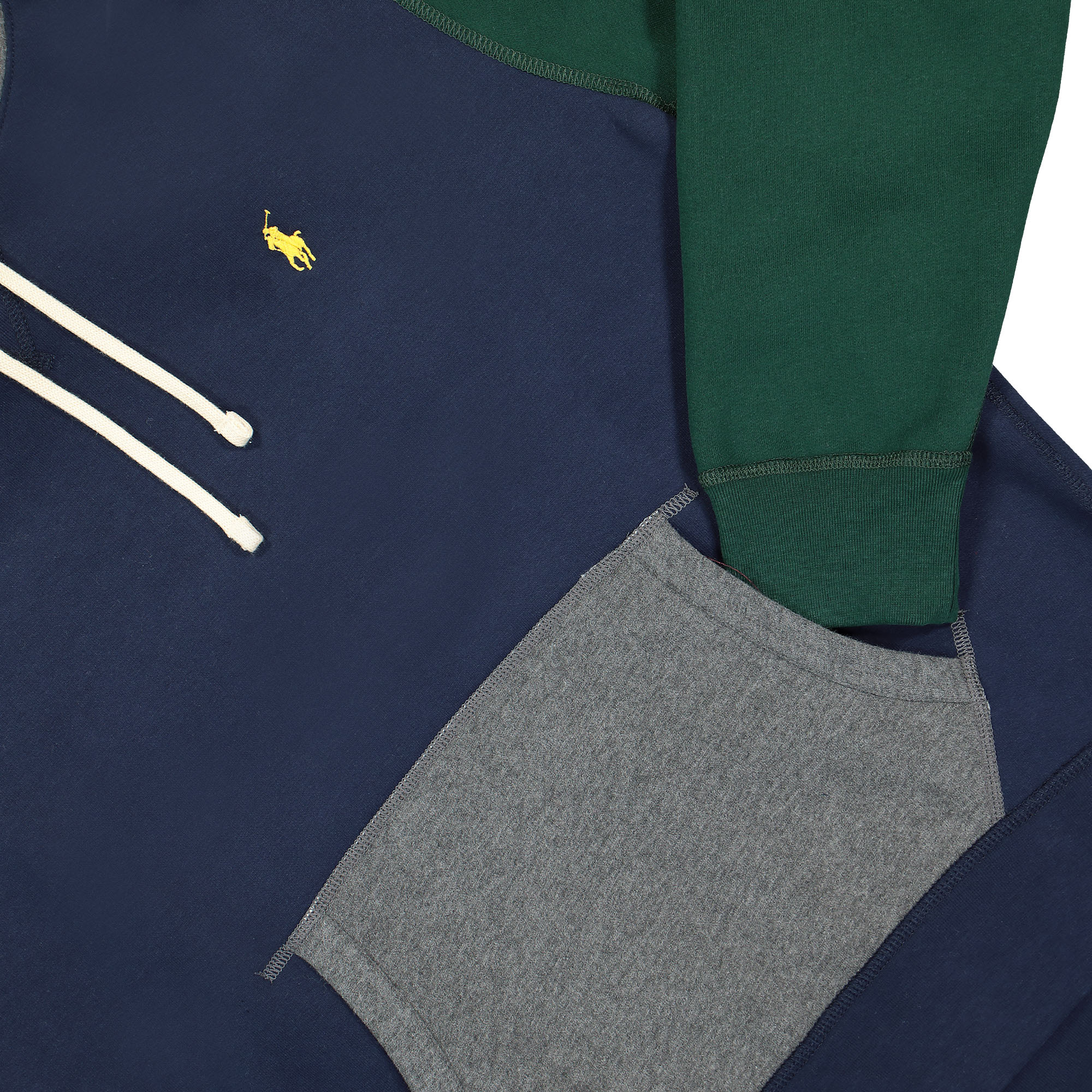 Polo Ralph Lauren Classics Long Sleeve Sweatshirt Hoodie Cruise Navy Multi Hoodies Detailfoto | Overkill