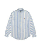 Polo Ralph Lauren Custom Fit Striped Oxford Shirt Blue / White Shirts 710906622001 | Overkill