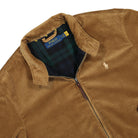 Polo Ralph Lauren Corduroy WB-Lined Shirt Jacket Dispatch Tan Bomber & Varsity Jackets Close-up | Overkill