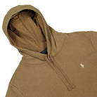 Polo Ralph Lauren Classics Long Sleeve Sweatshirt Hoodie Rustic Tan Hoodies Close-up | Overkill