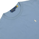 Polo Ralph Lauren Classic-Fit Jersey T-Shirt Channel Blue T-Shirts Close-up | Overkill