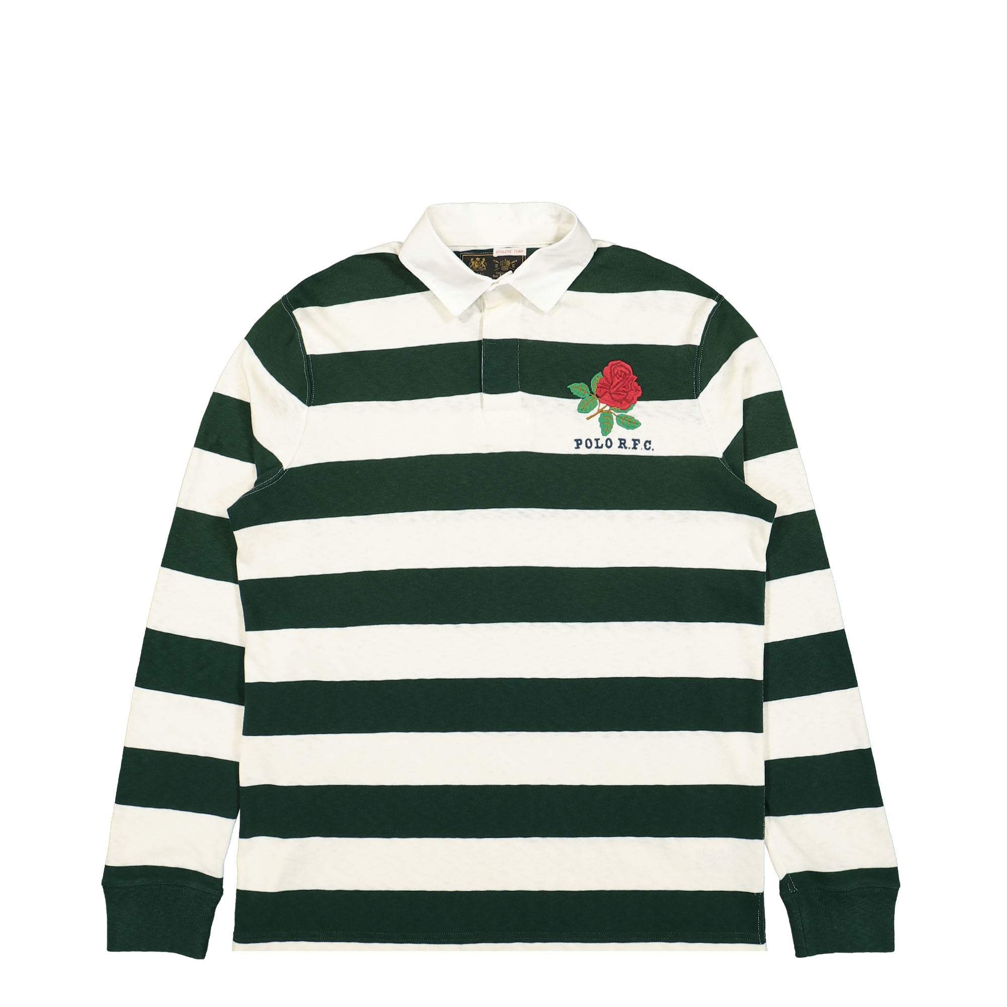Polo Ralph Lauren Summer Antique Rugby Jersey Moss Agate / Multi Longsleeves 710918865001 | Overkill