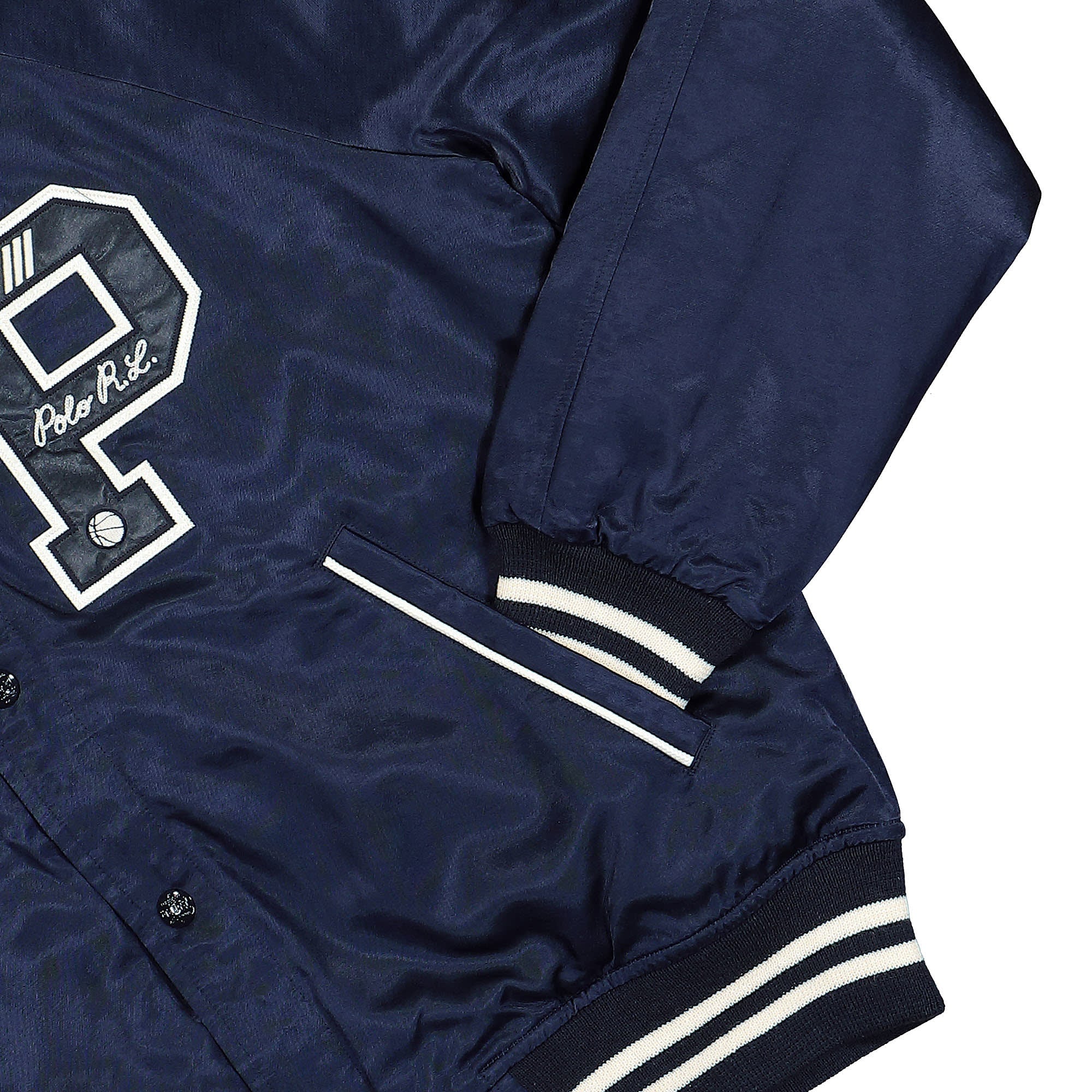 Polo Ralph Lauren Varsity-Inspired Satin Jacket 710928534001