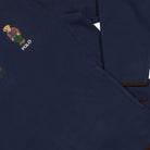 Polo Ralph Lauren Long Sleeve Polo Bear Fleece Sweatshirt Cruise Navy Sweatshirts Detailfoto | Overkill