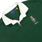 Polo Ralph Lauren Classic-Fit Polo Bear Rugby Shirt New Forest Hrtg Bear Longsleeves Close-up | Overkill