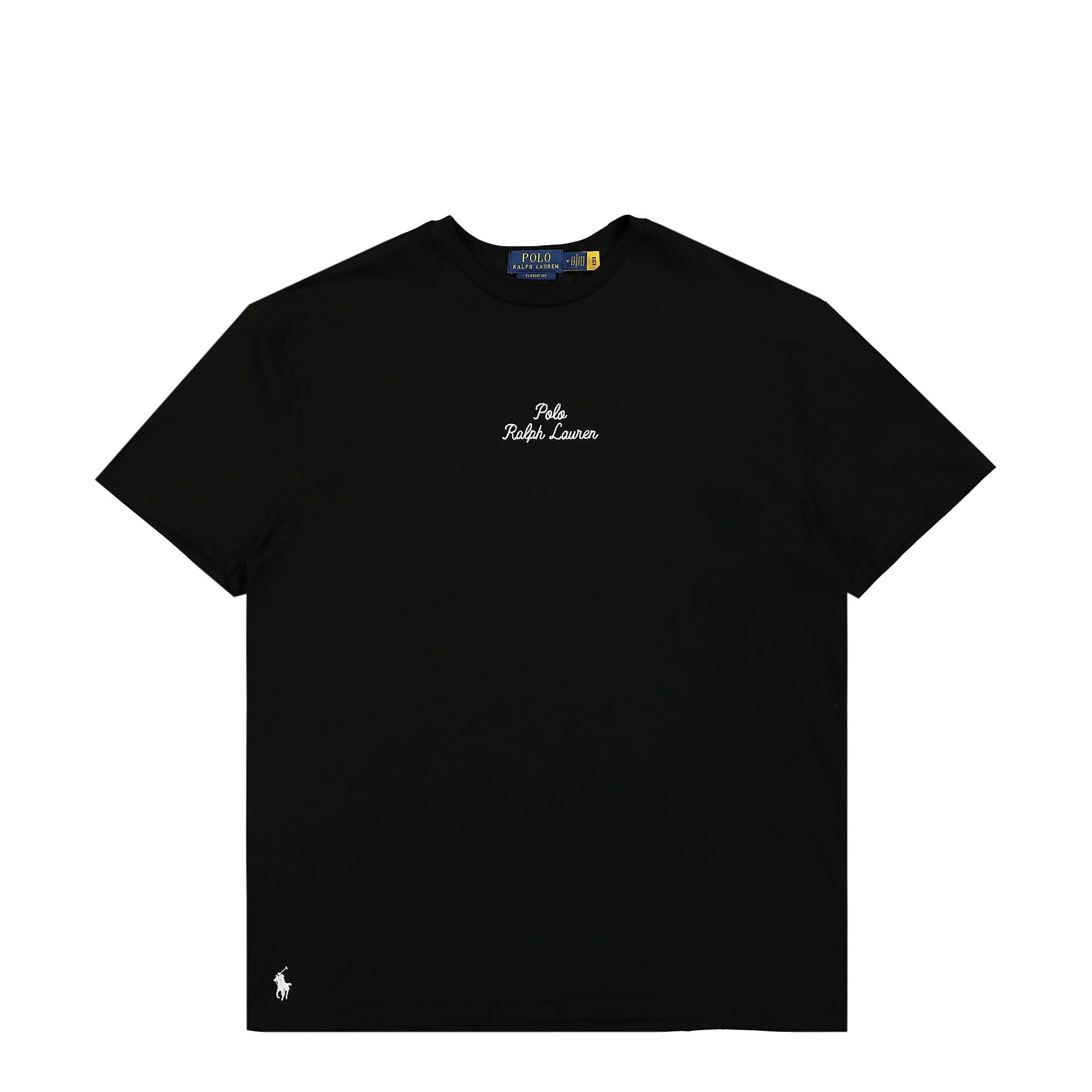 Polo Ralph Lauren Short Sleeve Logo T-Shirt Black T-Shirts 710936585001 | Overkill