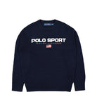 Polo Ralph Lauren Polo Sport Long Sleeve Pullover Hunter Navy Sweatshirts 710936660001 | Overkill
