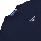 Polo Ralph Lauren Polo Sport Pocket T-Shirt Cruise Navy T-Shirts Close-up | Overkill