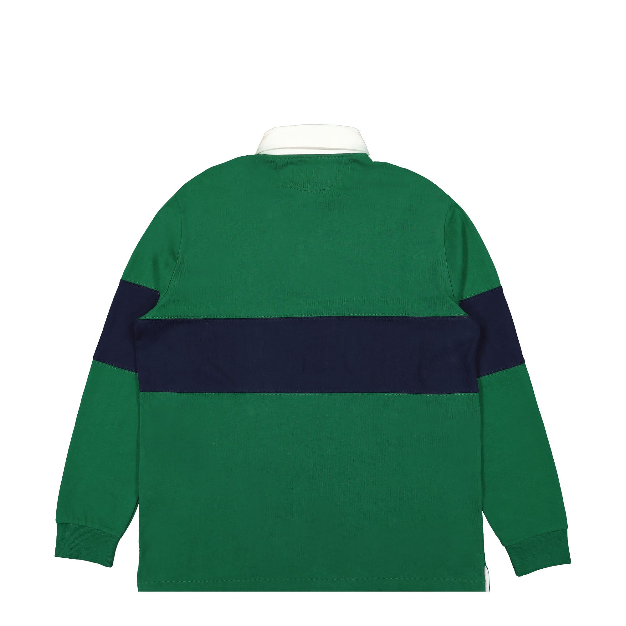 Polo Ralph Lauren Polo Sport Long Sleeve Rugby Jersey Tennis Green / Cruise Navy Longsleeves Material | Overkill