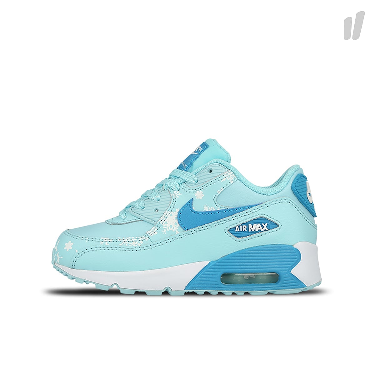 Nike air max 90 premium leather ps Copa-Blue Lagoon - White Low Top Sneakers 724872 400 | Overkill