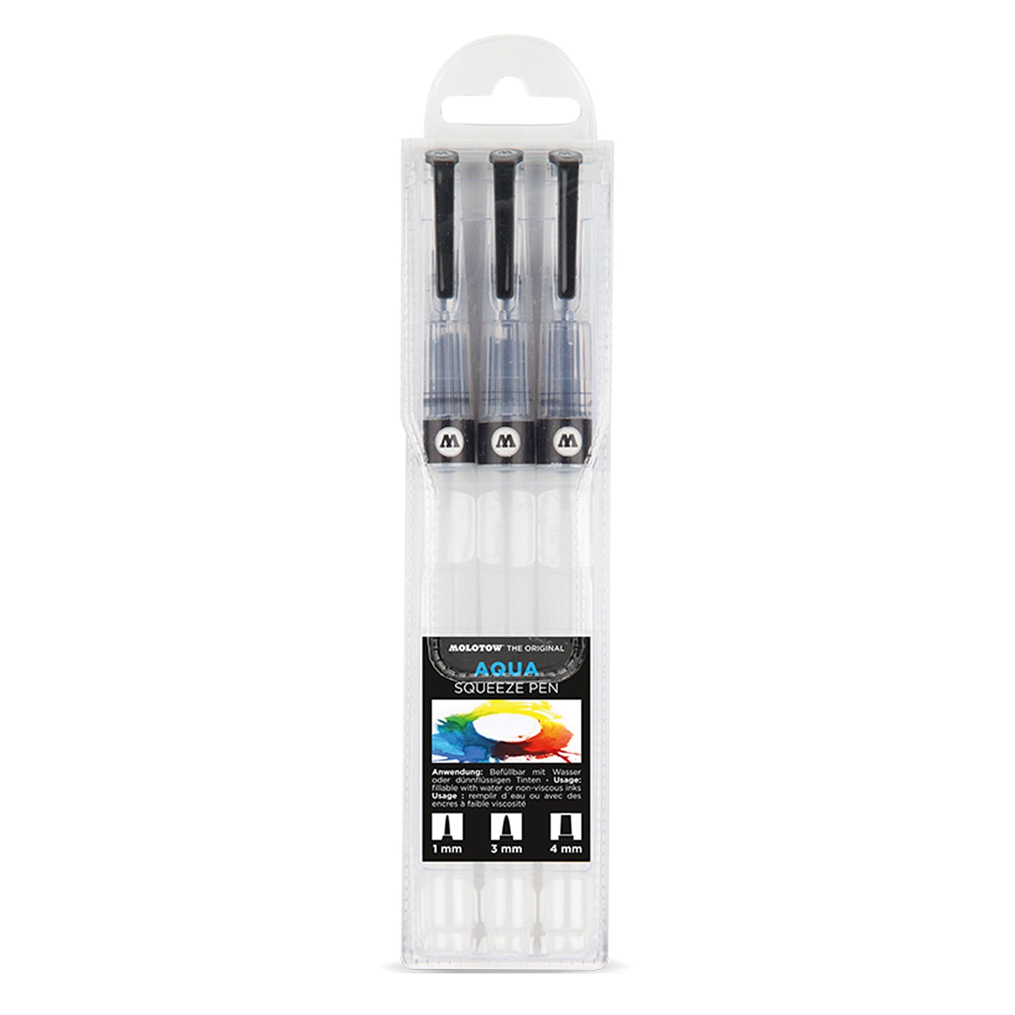 Molotow aqua squeeze pen basic set 1   727110 | Overkill