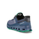 On Cloudvista Waterproof Metal / Denim Low Top Sneakers  Material | Overkill