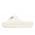 Lacoste Serve Slide 2.0 Off White-Green Slides, Sandals & Slippers 745CMA0005WG1 | Overkill
