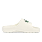 Lacoste Serve Slide 2.0 Off White-Green Slides, Sandals & Slippers  Silhouette | Overkill