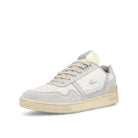 Lacoste T-Clip 123 2 SMA Off White-Grey Low Top Sneakers  Close Up | Overkill