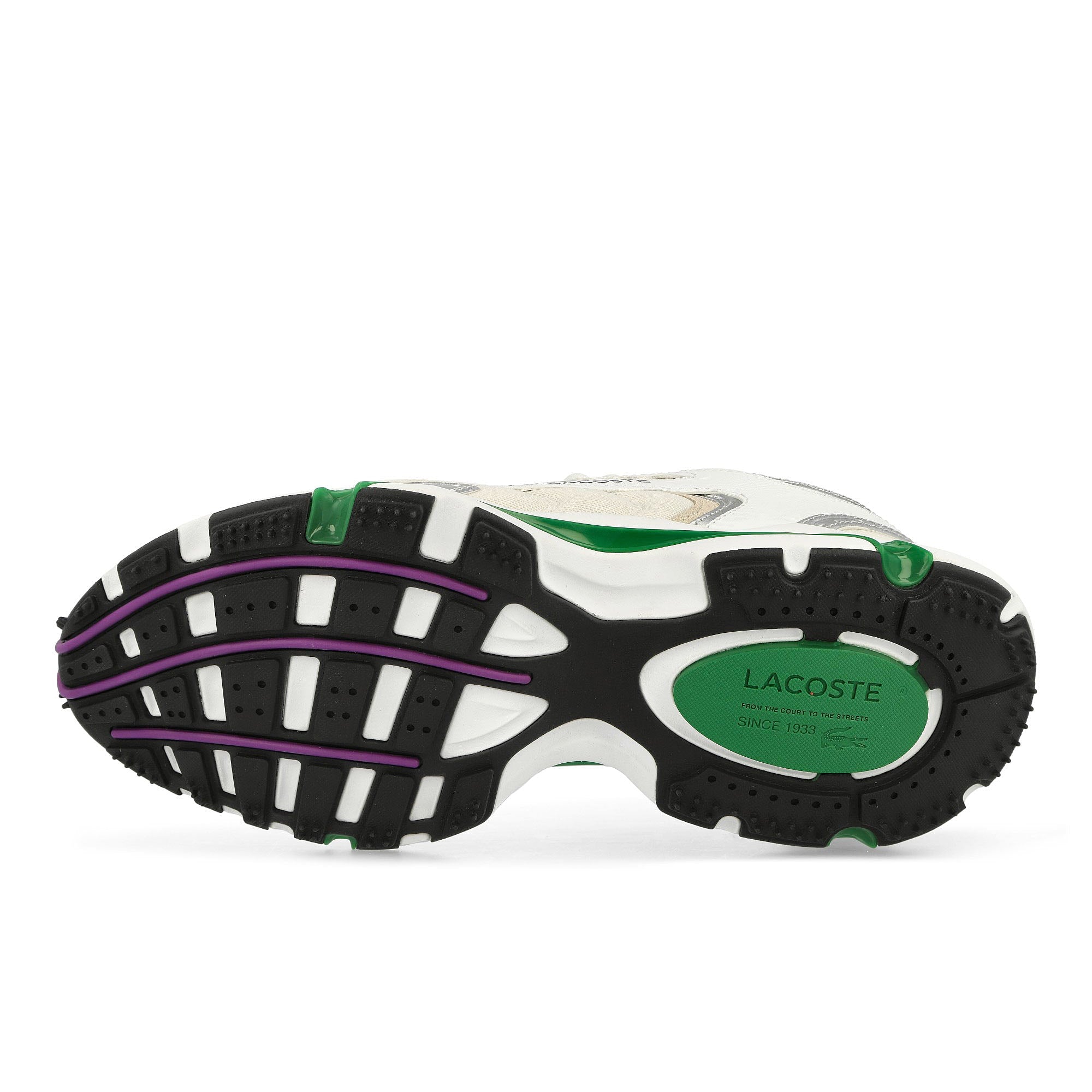 Lacoste L003 2K24 124 1 SMA White / Green Low Top Sneakers  Detail View 1 | Overkill