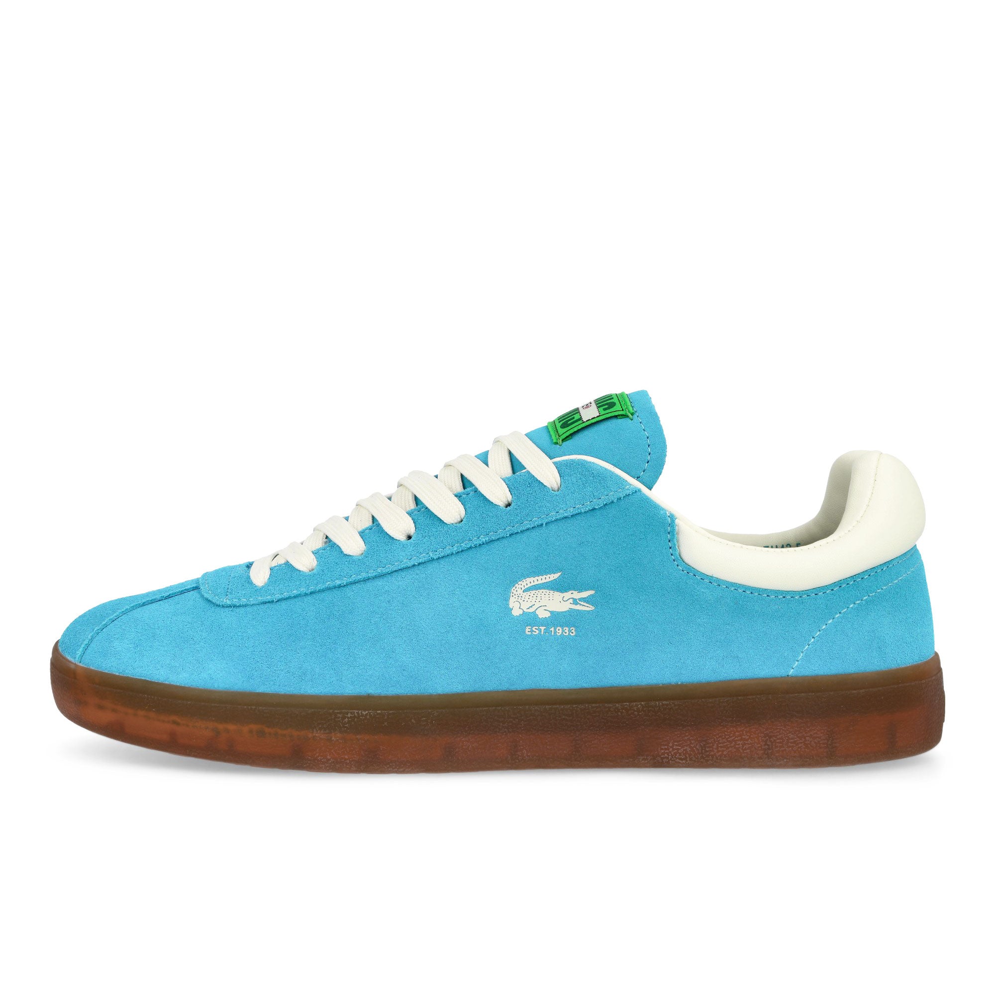 Lacoste Baseshot 124 1 SMA Blue / Gum Low Top Sneakers 747SMA0041ACL | Overkill