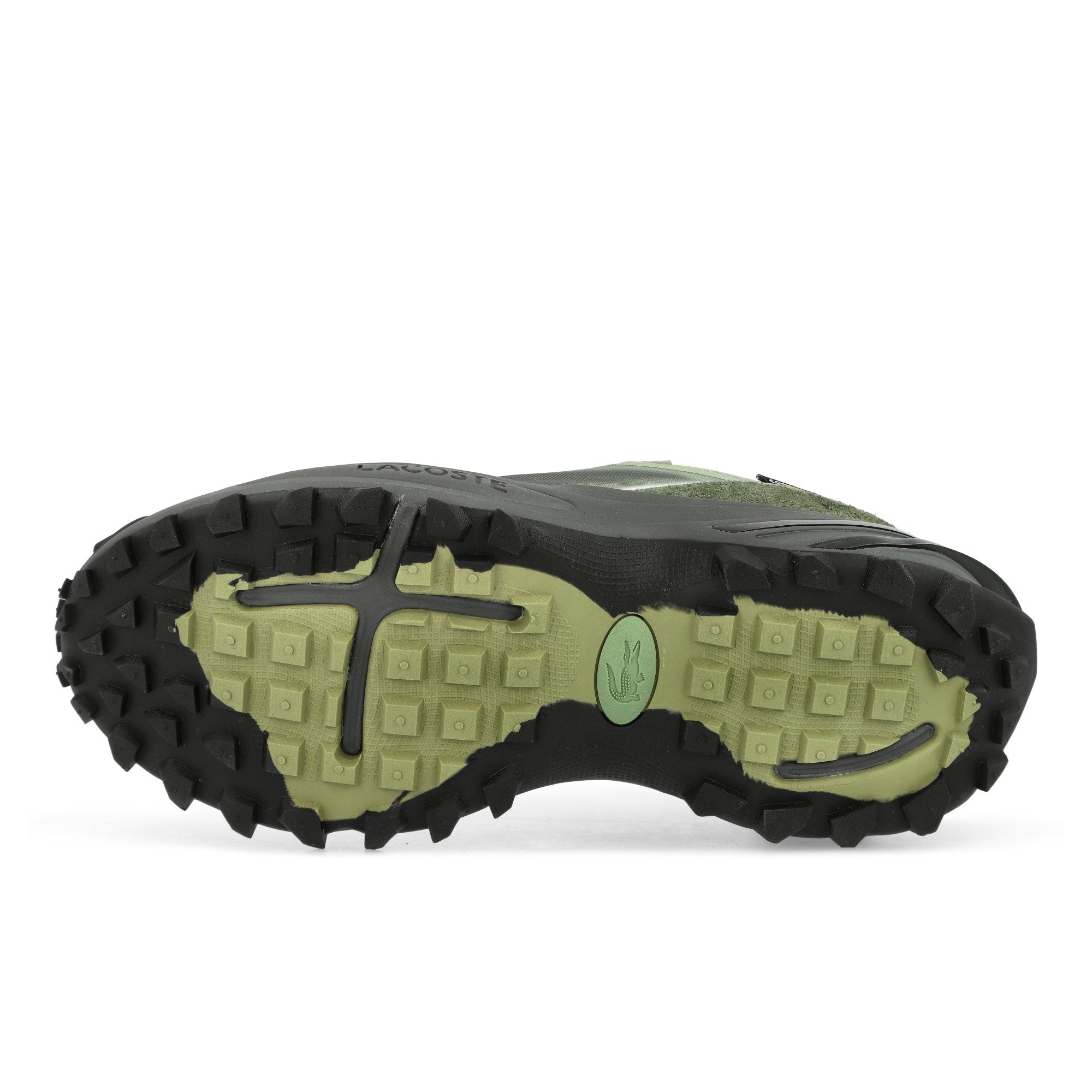 Lacoste Audyssor Trail 224 2 SMA Light Green / Dark Grey Low Top Sneakers  Detail View 1 | Overkill