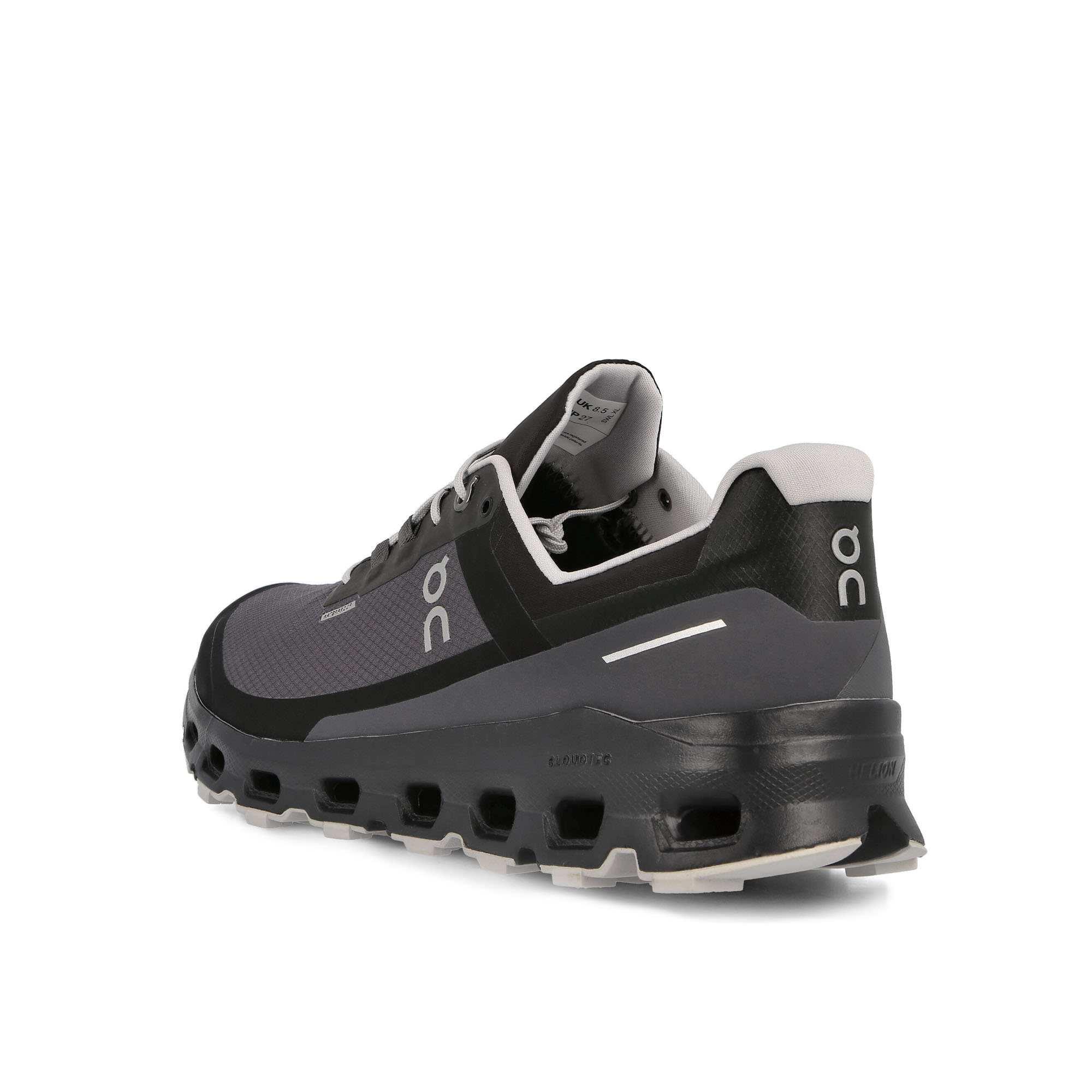 On Cloudvista Waterproof Eclipse / Black Low Top Sneakers  Material | Overkill