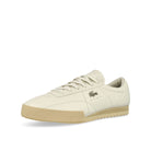 Lacoste Aura 225 3 SMA Off White / Light Brown Low Top Sneakers 750SMA01562R2 Close-up | Overkill
