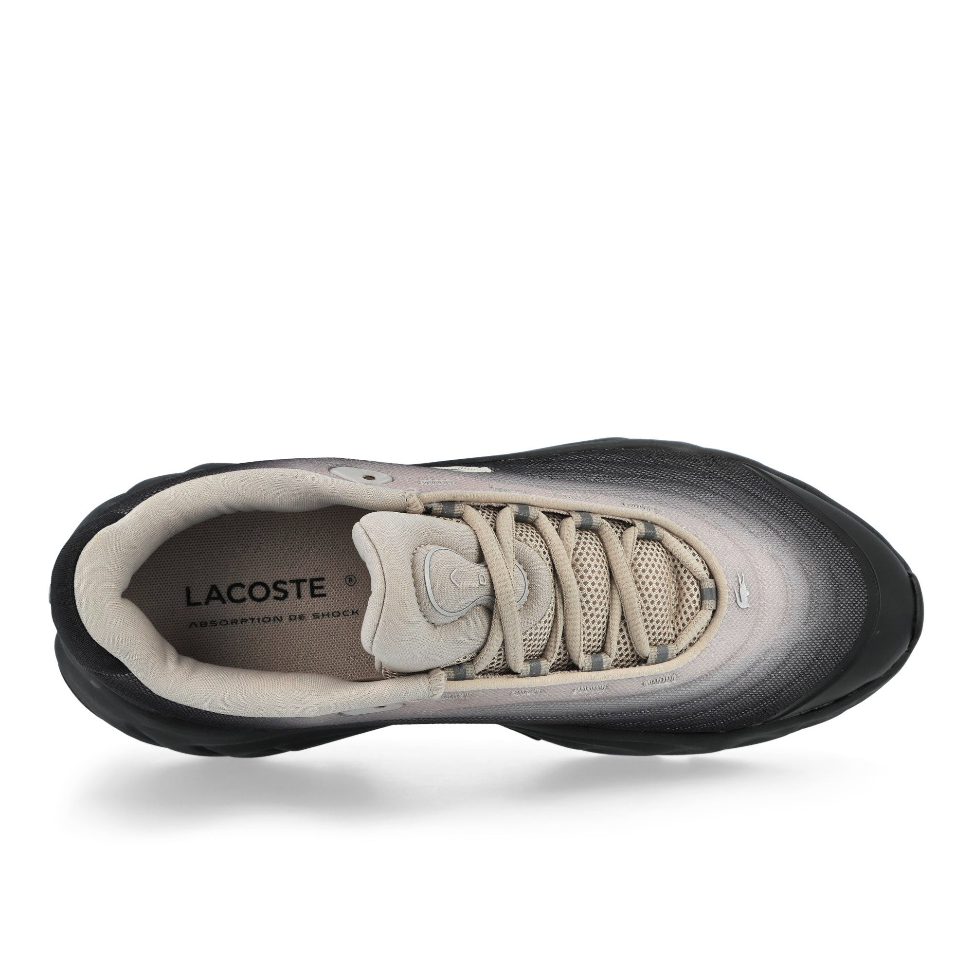 Lacoste Spinor 1261 SMA Dark Grey / Grey - Textile Low Top Sneakers 751SMA00532P2 Detailfoto | Overkill
