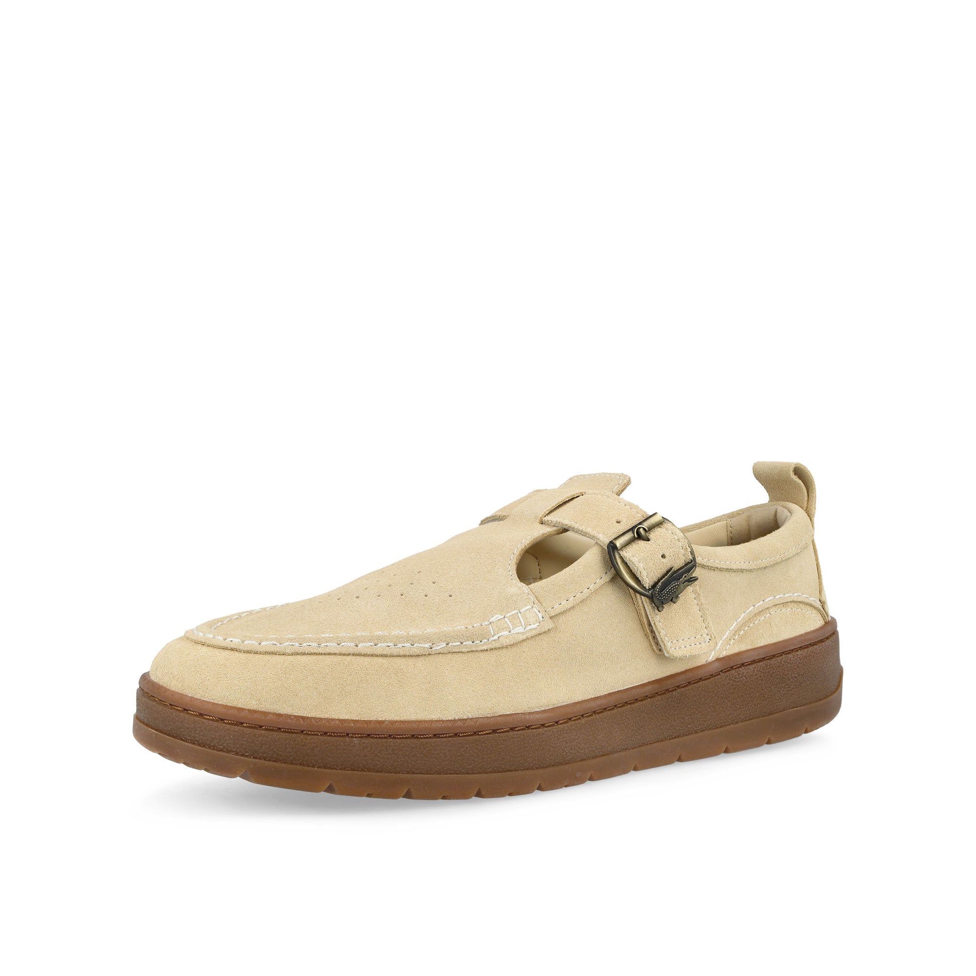 Lacoste Umpire Mary-J 126 1 SMA Natural / Gum Low Top Sneakers 751SMA0102AHB Close-up | Overkill
