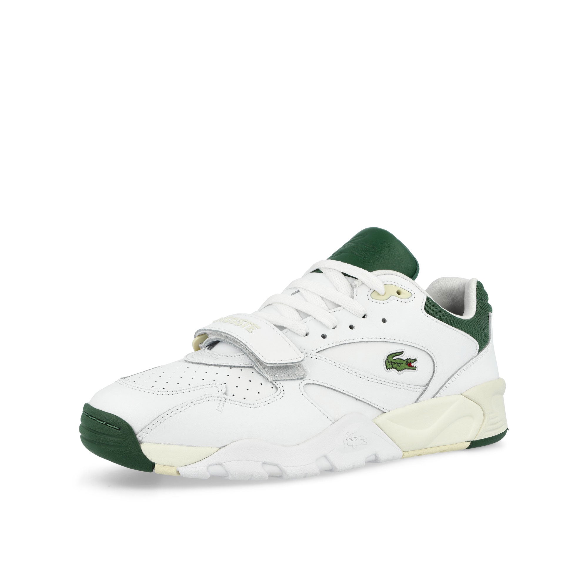 Lacoste  Game Train Pro 1263 SMA White Low Top Sneakers 751SMA01631R5 Close-up | Overkill
