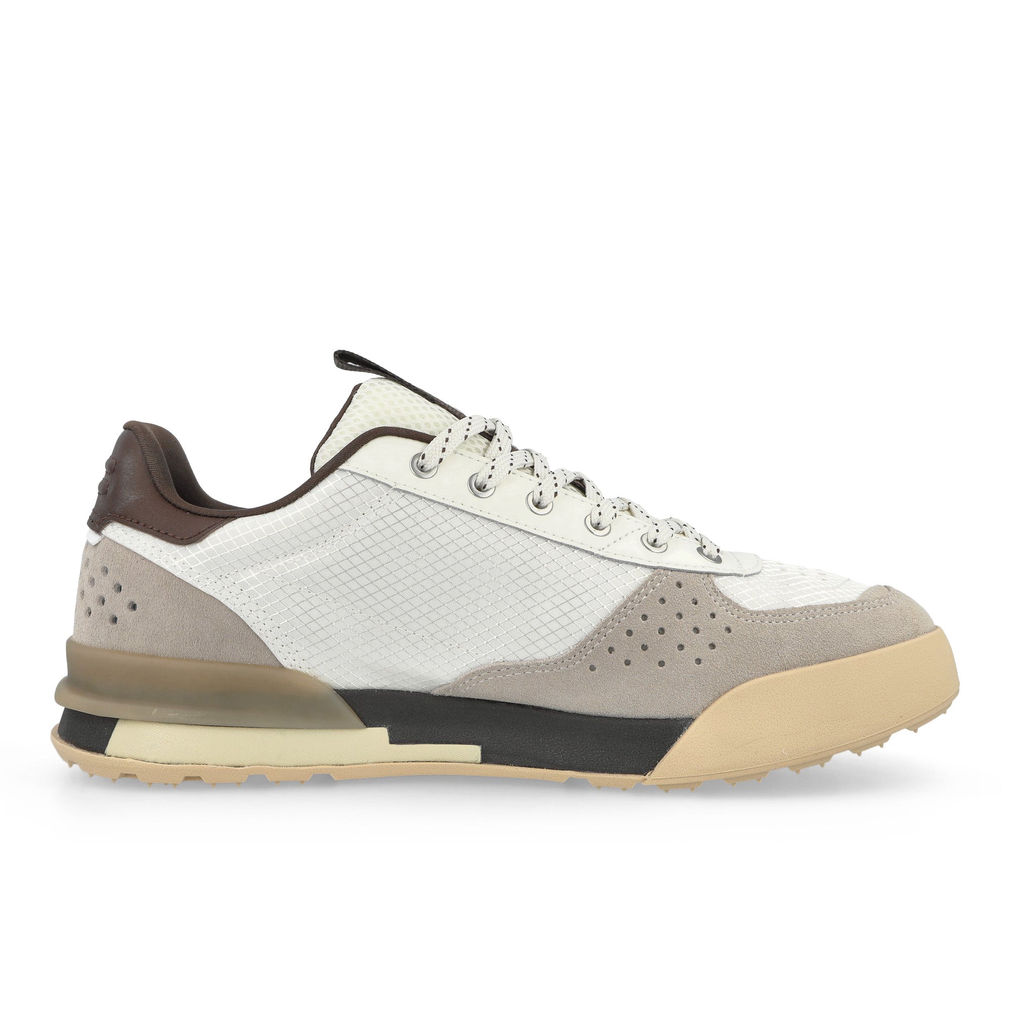Lacoste Slam Break 226 1 SMA Off White / Dark Brown - Textile Sneaker 752SMA00162F5 Silhouette | Overkill
