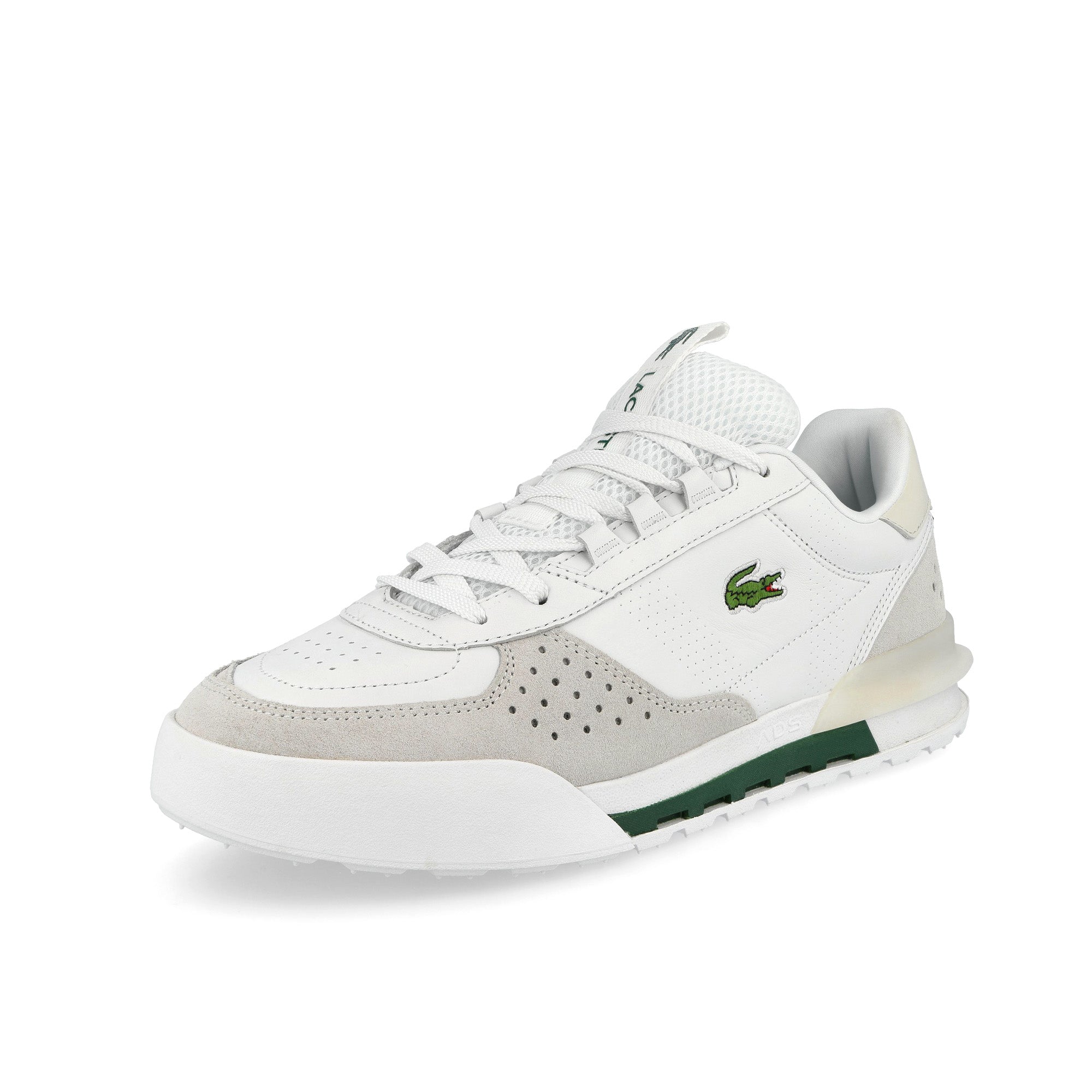 Lacoste Slam Break 226 4 SMA White / Off White - Leather Sneaker 752SMA003865T Close-up | Overkill
