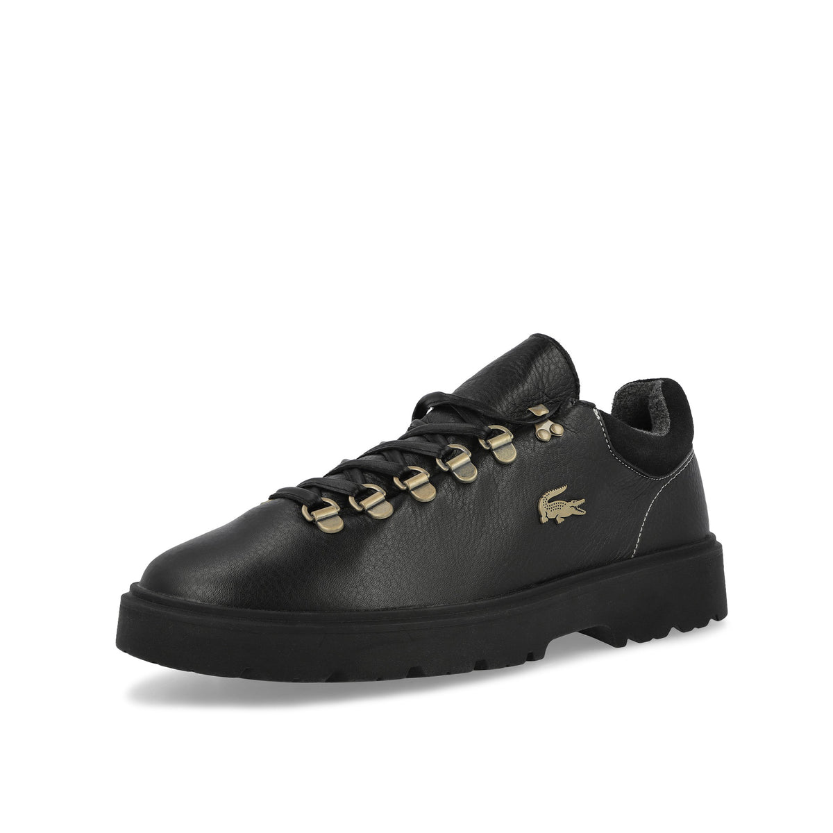 Lacoste  Baseshot WNT 226 1 SMA Black / Black Low Top Sneakers 752SMA008302H Close-up | Overkill
