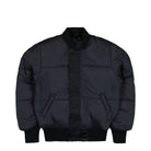 Alpha Industries MA-1 Base Flight Jacket Black Bomber Jacket 756111-03 Detail View 6 | Overkill
