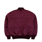 Alpha Industries MA-1 Base Flight Jacket Dark Cherry Bomber Jacket 756111-608 Detail View 5 | Overkill
