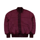 Alpha Industries MA-1 Base Flight Jacket Dark Cherry Bomber Jacket 756111-608 Detail View 6 | Overkill
