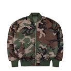 Alpha Industries MA-1 Base Flight Jacket Wdl Camo 65 Bomber Jacket 756111C-408 | Overkill
