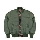 Alpha Industries MA-1 Base Flight Jacket Wdl Camo 65 Bomber Jacket 756111C-408 Detail View 6 | Overkill

