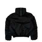 Alpha Industries N-2B Base UV Winter Jacket Black Jacket 758101-03 Close-up | Overkill
