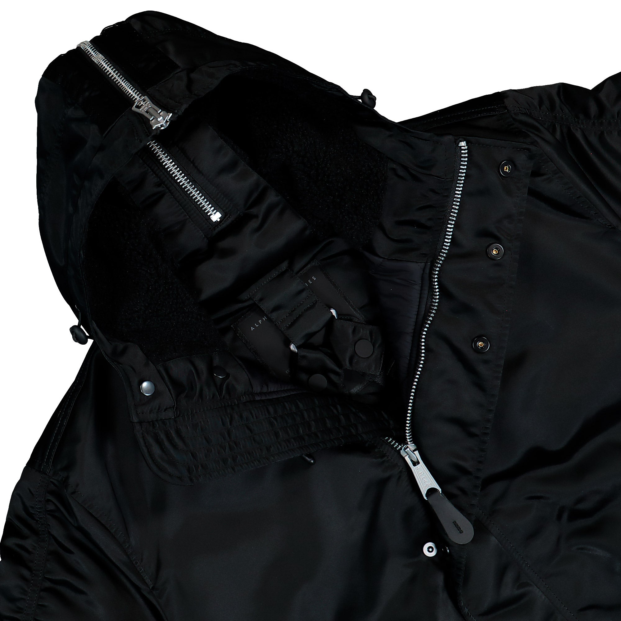 Alpha Industries N-2B Base UV Winter Jacket Black Jacket 758101-03 Detailfoto | Overkill
