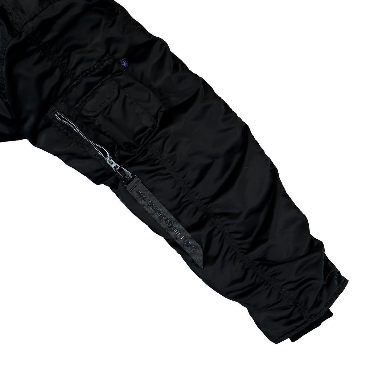 Alpha Industries N-2B Base UV Winter Jacket Black Jacket 758101-03 Detail View 2 | Overkill
