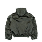 Alpha Industries N-2B Base UV Winter Jacket Vintage Green Jacket 758101-432 Close-up | Overkill
