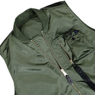 Alpha Industries MA-1 Base Vest Sage Green Vest 758102-01 Detail View 1 | Overkill
