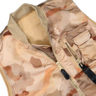 Alpha Industries MA-1 Base Camo Vest Sentinel Desert Camo Vests 758102C-901 Detail View 1 | Overkill
