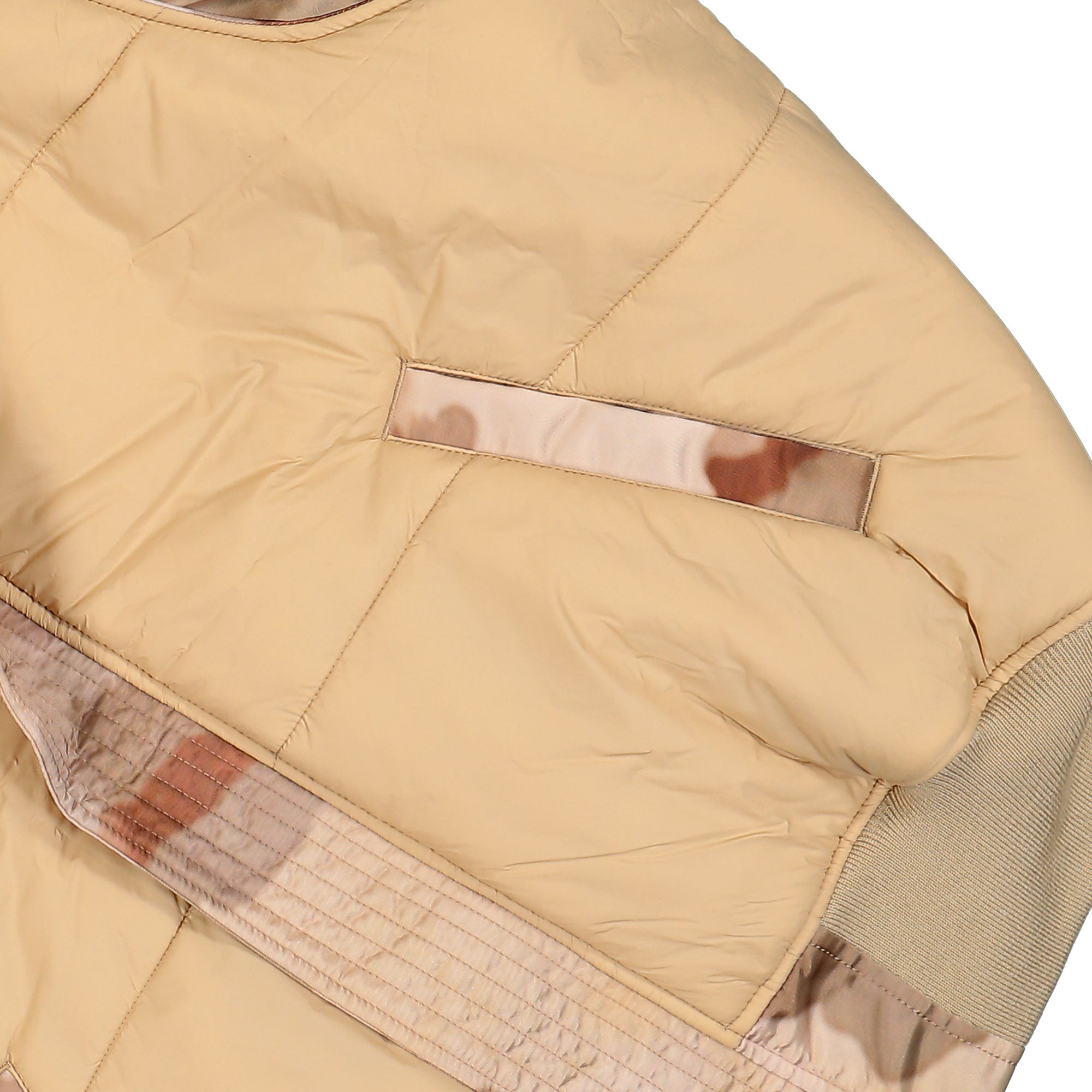 Alpha Industries MA-1 Base Camo Vest Sentinel Desert Camo Vests 758102C-901 Detail View 3 | Overkill
