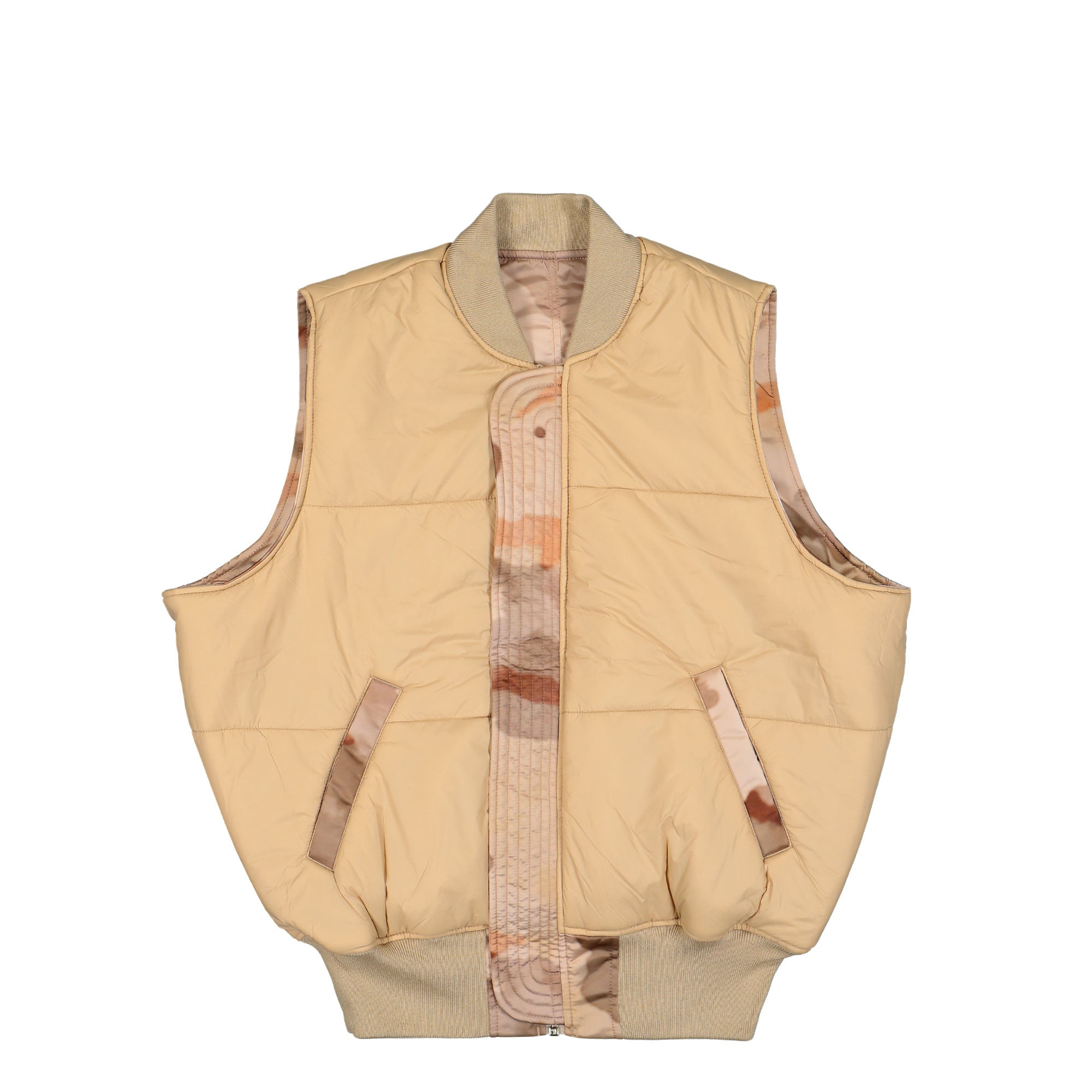 Alpha Industries MA-1 Base Camo Vest Sentinel Desert Camo Vests 758102C-901 Detail View 5 | Overkill
