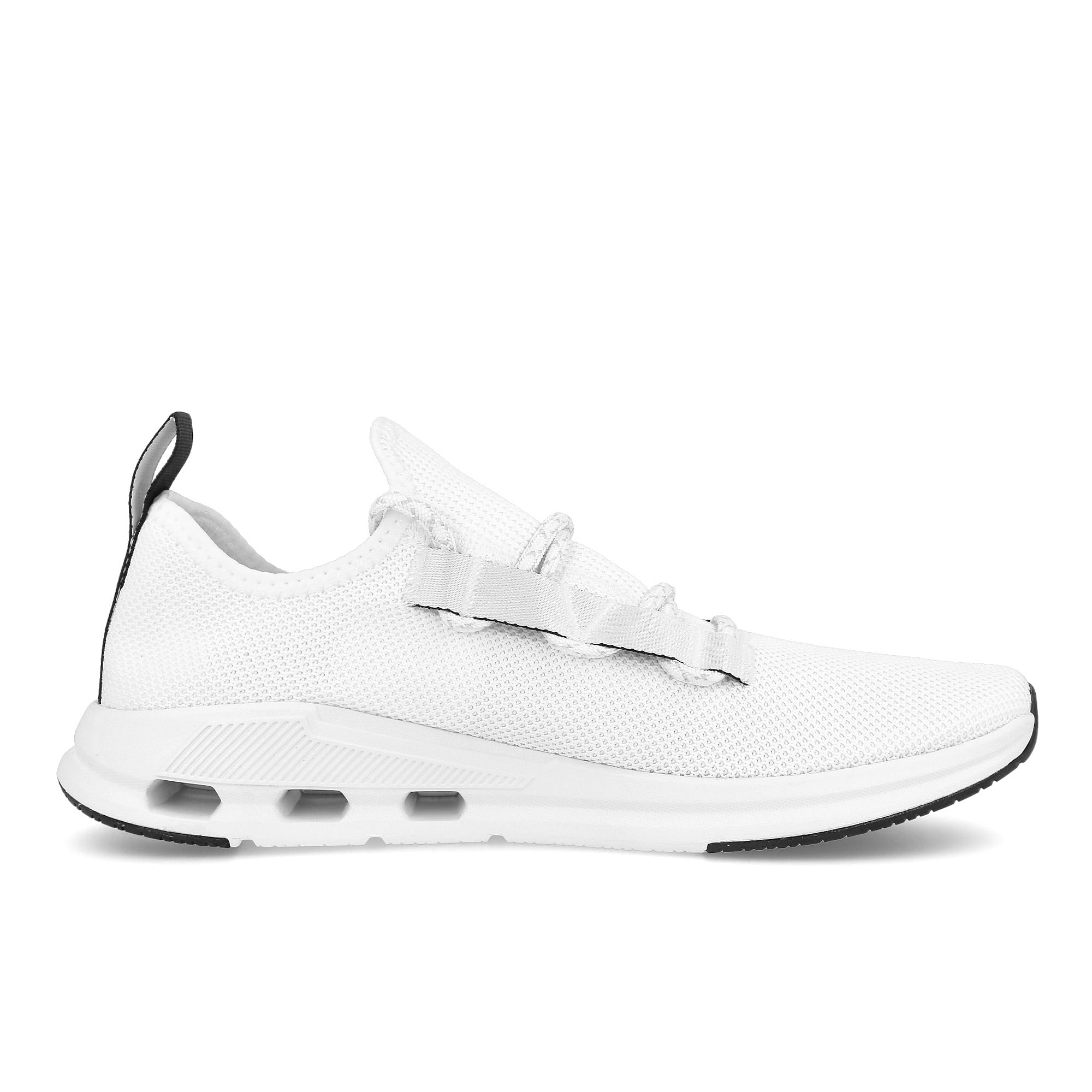 On Cloudeasy Undyed - White-Black Low Top Sneakers  Silhouette | Overkill