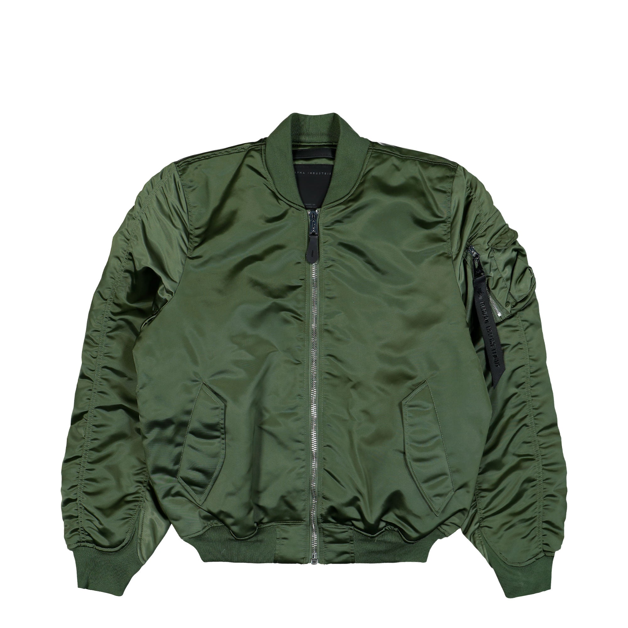 Alpha Industries MA-1 UV Bomber Jacket Sage Green Bomber & Varsity Jackets 766027-01 | Overkill
