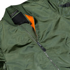 Alpha Industries MA-1 UV Bomber Jacket Sage Green Bomber & Varsity Jackets 766027-01 Detailfoto | Overkill
