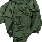 Alpha Industries MA-1 UV Bomber Jacket Sage Green Bomber & Varsity Jackets 766027-01 Detail View 2 | Overkill
