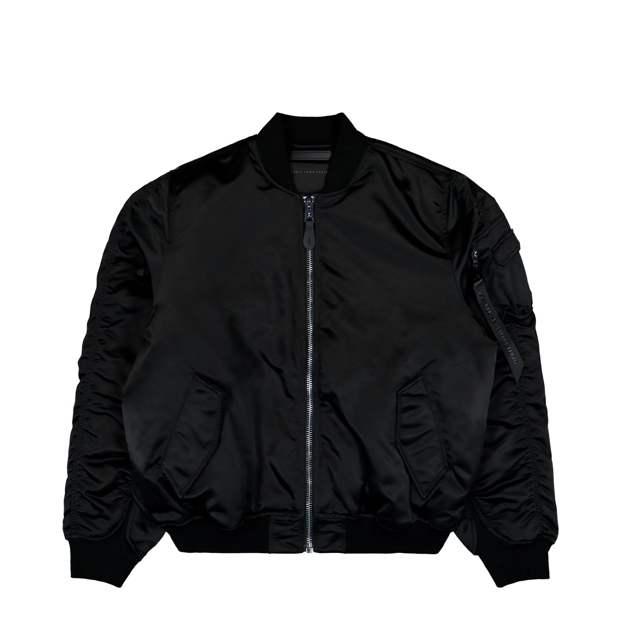 Alpha Industries MA-1 UV Bomber Jacket Black Bomber Jacket 766027-03 | Overkill
